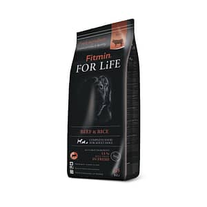 Fitmin For Life Beef & Rice Kompletní krmivo pro psy 2,5 kg