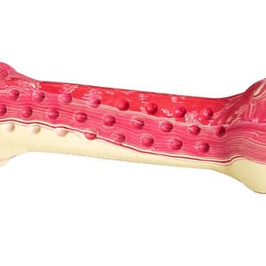 Antibakteriální dentální kost s vůní hovězího steaku HipHop přírodní guma 11 cm