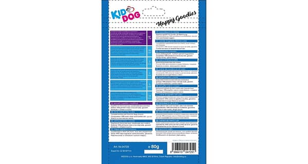 KIDDOG mini kostičky z jehněčího masíčka 80 g - Image 2