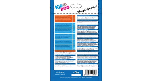 KIDDOG mini kostičky z kachního masíčka a tresky 80 g - Image 3