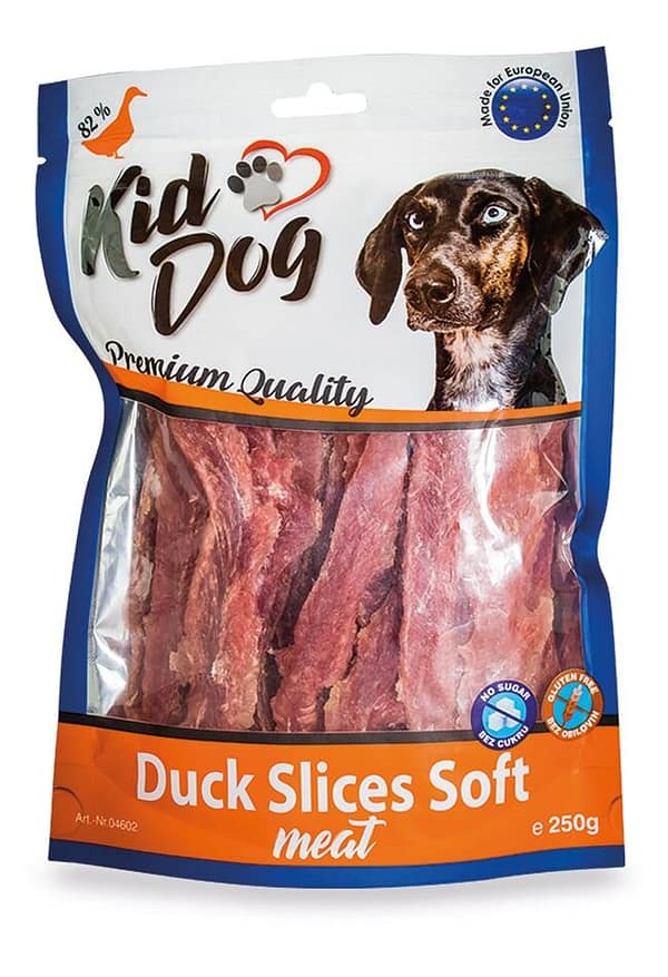 KIDDOG kachní plátek, měkké masíčko 250 g